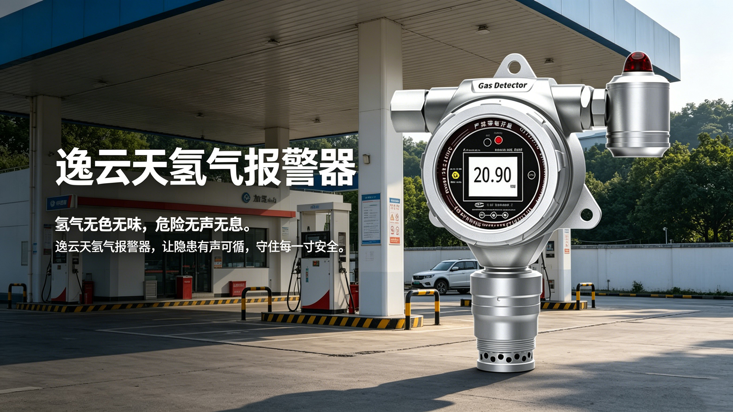 氫氣報警器能用在加氫站嗎?