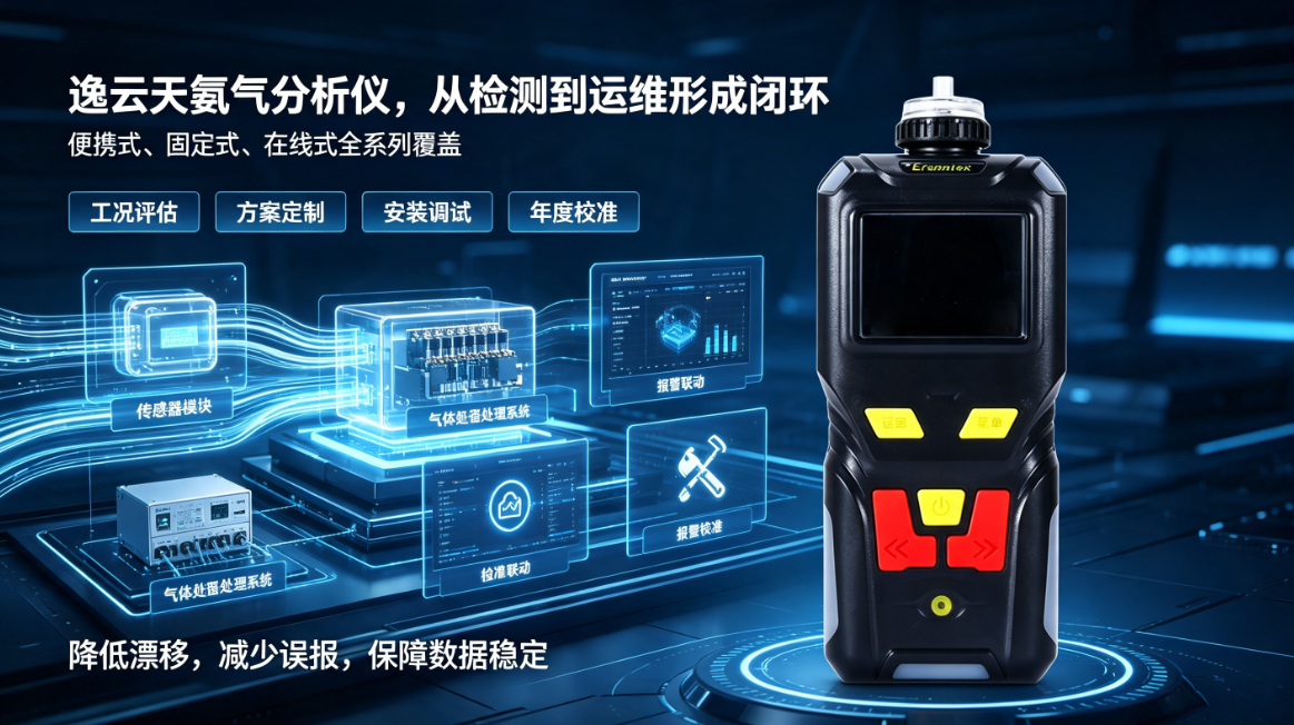 氨氣分析儀該怎么選？電化學與紅外技術(shù)的工況適配差異解析